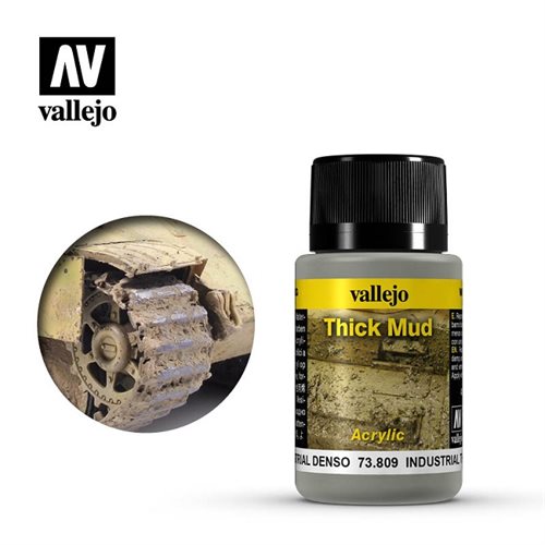 Vallejo 73809 Industrial Thick Mud 40ml