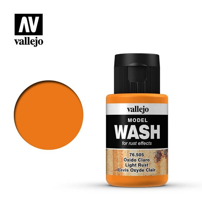 Vallejo 76505 Lys rust vask 35ml