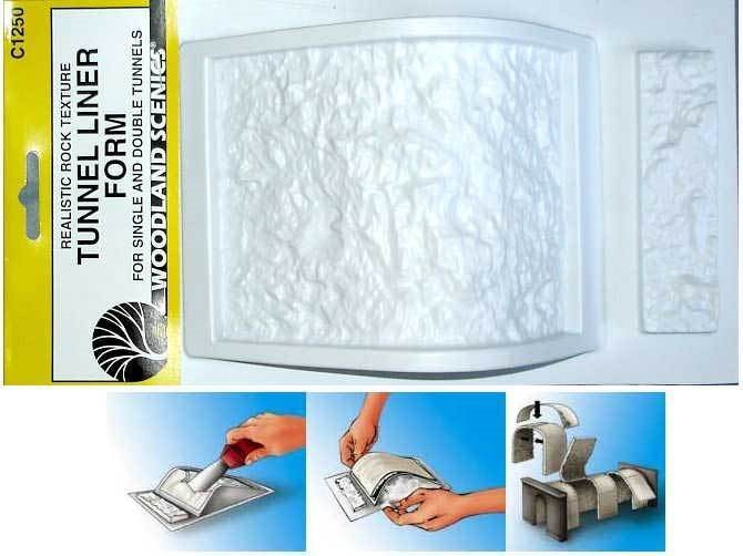 Woodland Scenics C1250 Rock Mold Gips støbeform