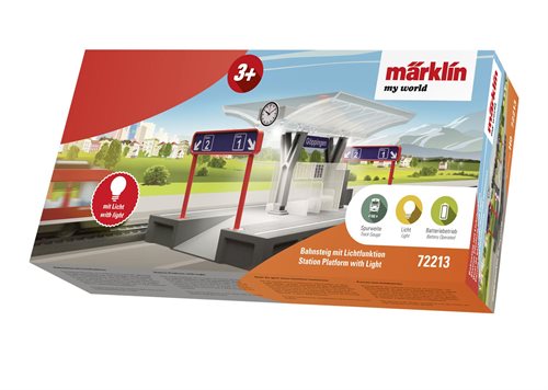 Märklin 72213 My World - Perron med lysfunktion