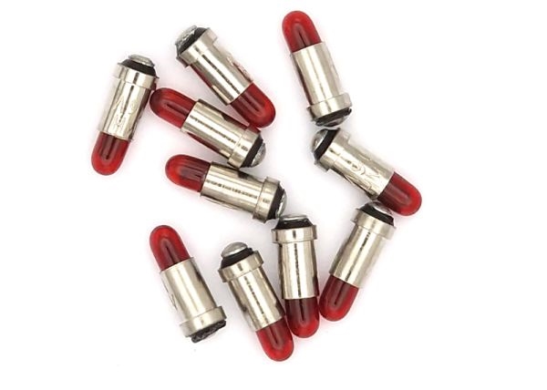 Märklin E602010 Glødepære, rød 16 volt 35 mA (10 stk)