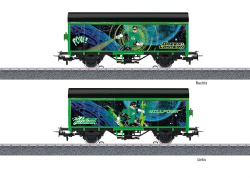Märklin 44830 Märklin Start up - Lukket godsvogn Green Lantern