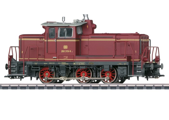 Märklin 37689 Diesel-rangere lokomotiv BR 260, DB, ep IV. H0