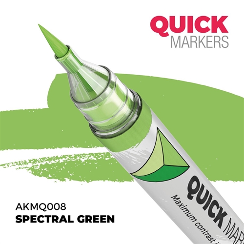 AKMQ008 Spectral Green - Quick Marker