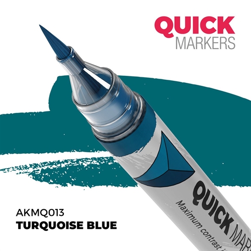 AKMQ013 Turquoise Blue - Quick Marker