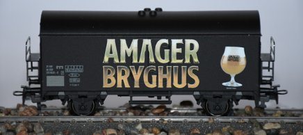 Märklin 4415.728 Amager Bryghus reklamevogn, H0