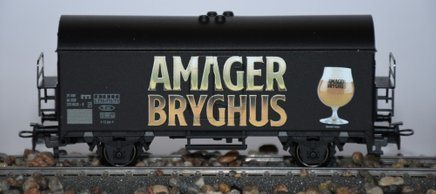 Märklin 4415.728 Amager Bryghus reklamevogn, H0