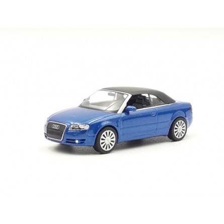 Wiking 13239 Audi A4 Cabriolet, Azur blå, H0