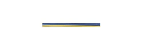 Brawa 3172 Ledning, 0,14 mm2, 5 meter, blå/blå/gul
