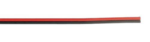 Brawa 3195 Ledning 0,75 mm2, 5 meter, rød/sort