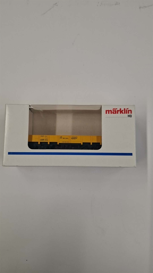  Märklin 4471-2 Start up - Tjeneste kranvogn med funktionsdygtig udlægger og krog, DB, ep IV/V (BRUGT)