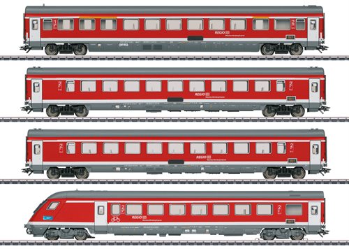 Märklin 42988 Personvogns-Sæt 1 "München-Nürnberg-Express", DB AG, ep VI