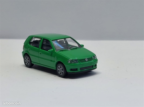 Wiking 0370123 VW Polo, grøn, 5-dørs, H0
