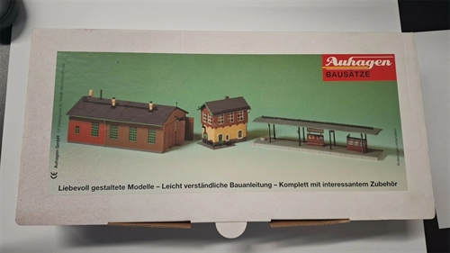 Auhagen 15 101 start sæt banegårdsudvidelse (BRUGT)