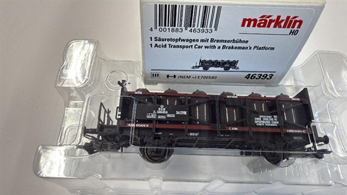 Märklin 46393 DSB Syrekrukkevogn (BRUGT)