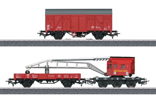 Märklin 44752 Märklin Start up - Godsvognssæt ''Brand og redning'' 