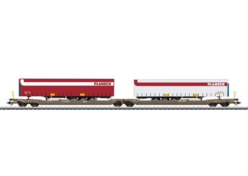Märklin 47475 Dobbelt lomme vogn Sdggmrss, KOMMENDE NYHED 2026