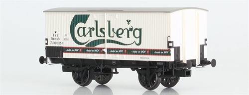 Dekas 872146 Lukket godsvogn. Carlsberg, ZA 99 515, 1954-61, H0 