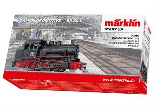 Märklin 30000 Damplokomotiv Baureihe 89.0, DB, ep III