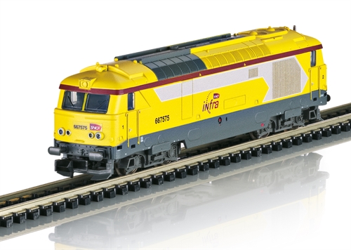 Minitrix 16707 Diesel lokomotiv serie BB 67400, ep VI, KOMMENDE NYHED 2024