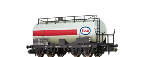 Brawa 67079  4-akslet tankvogn „Esso“ der DB  Litranummer: 20 80 005 1 266-4 [P], ep IV, Spor N