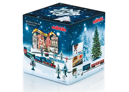 Märklin 81845 Julestartsæt, dampgodstog med sporoval spor z