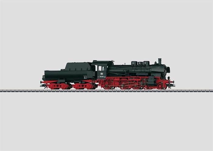 Märklin 37035 Dampflokomotive mit Wannentender.