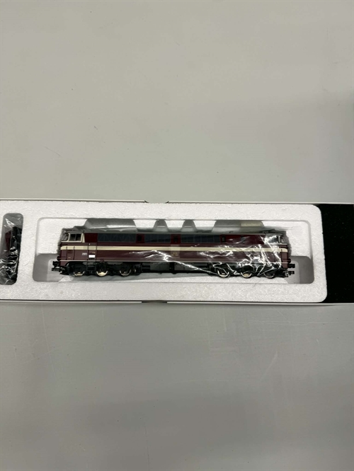 Roco 68718 DSB MZ 1407, rødbrun, AC Sound (BRUGT)