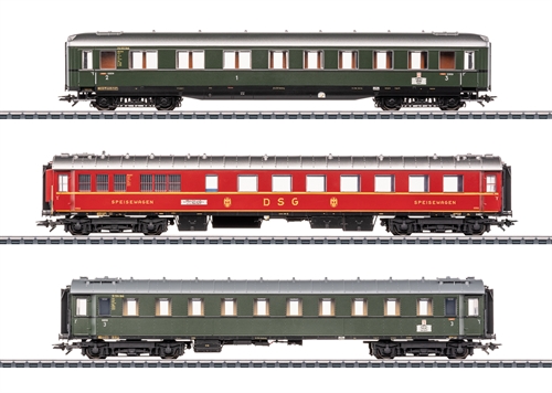 Märklin 42533 Express vognsæt 2, passende til 01.10, KOMMENDE NYHED 2026
