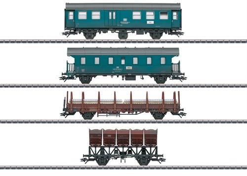 Märklin 46690 4-delt sæt med banekonskruktionsvogne , NS, ep IV