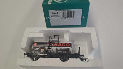 Sachsenmodelle 16247 Tankvogn Texaco, DSB Ep. III (BRUGT)