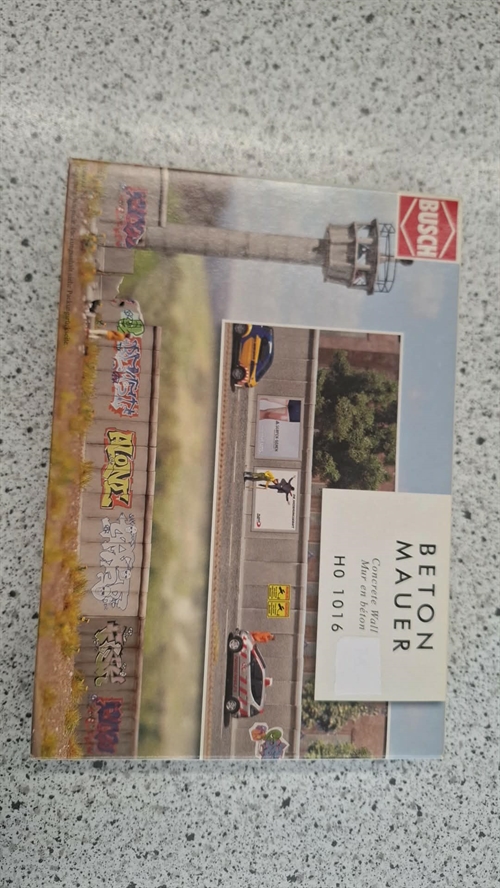 Busch 1016 Beton Mauer (BRUGT)