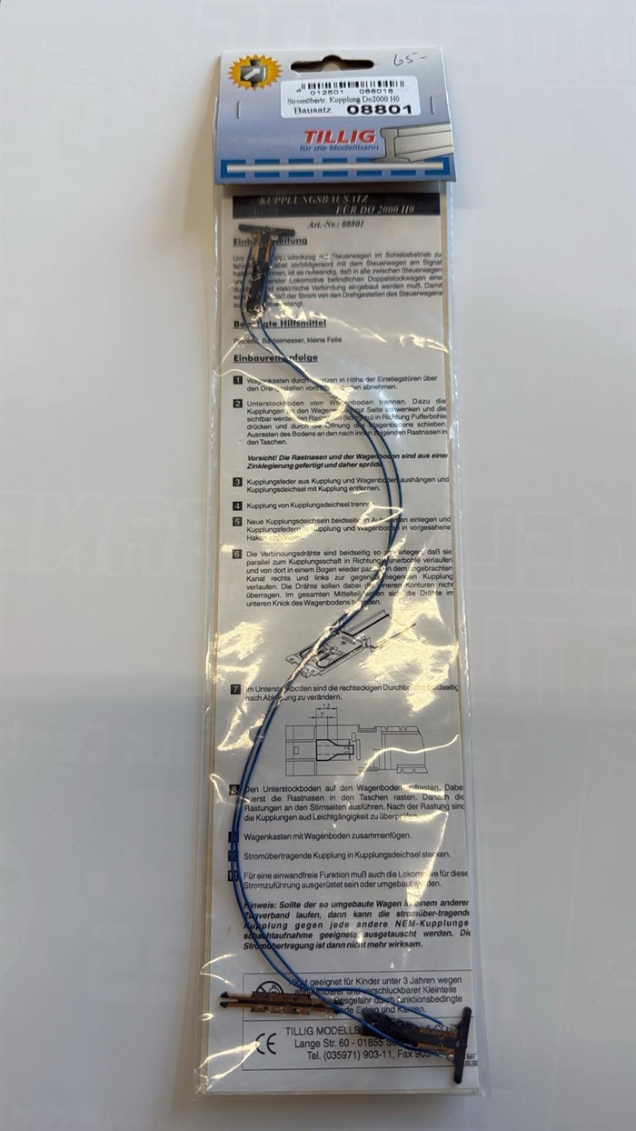 Tillig 08801 Strømførende koblinger  Do2000, H0