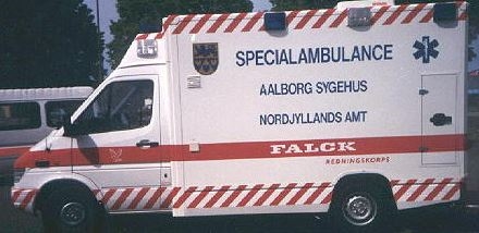 DMC Decals FB027 Specialambulance Aalborg Sygehus 1/87