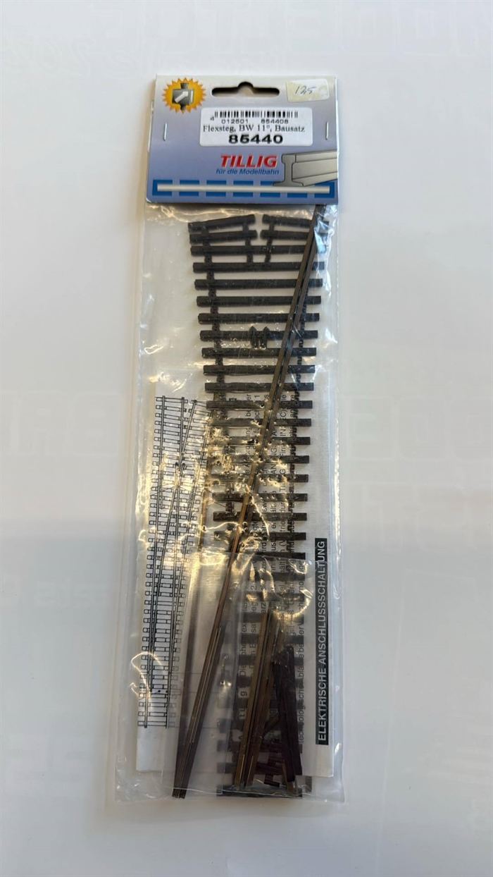 Tillig 85440 Sporskifte byggesæt, 11 grader