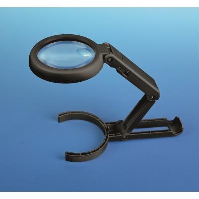 LC1950 LIGHTCRAFT FOLDBAR LED-LUPLAMPE MED INDBYGGET STATIV