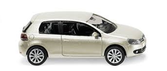 Wiking 00744029 VW Golf VI, argent, H0