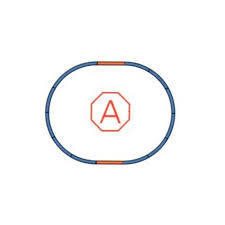 Piko 55300 A-Skinnesæt A, H0