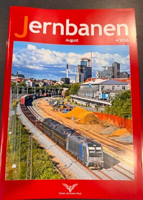 Jernbanen 4/2026 Jernbanetidsskriftet Jernbanen August 2026