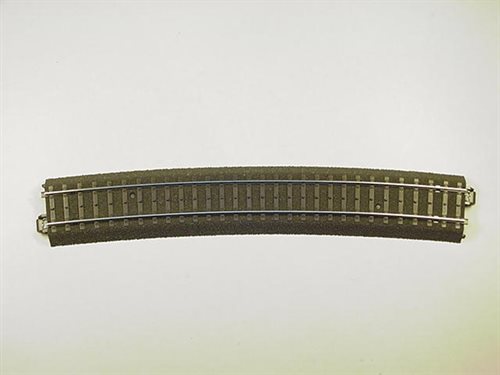 Märklin 24912 Udligningsskinne til sporskifter og krysdssporskift. Radius 1,114.6 mm. / 12,1 grader.