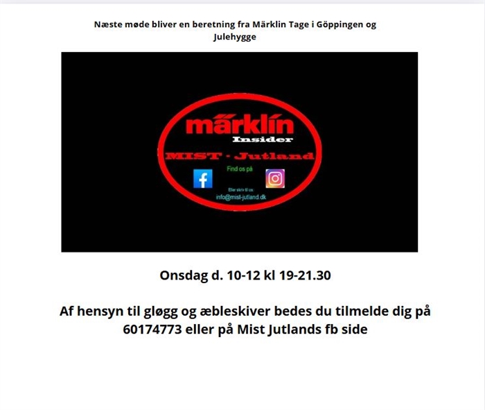 Mist Jutland møde d. 10-12 2025