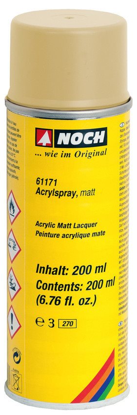 Noch 61171 Acryl spraymaling, mat elfenben, 200 ml