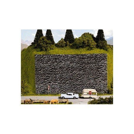Noch 58160 Natursten mur 23,5 x 12,5 cm, hård skum, H0