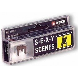 Noch 15954 Kærlighedspar med sofa, H0