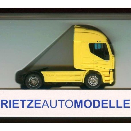 Rietze 60836 Iveco Stralis 2007 gul H0