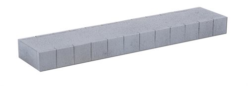 Noch 66012 perron til Märklin C-skinner, 18 cm lang, 3,8 cm bred og 1,5 cm høj, ep III-IV H0