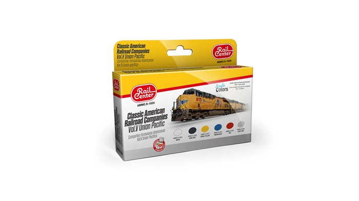 Ammo By MIG 4601020 Amerikanske jernbaneselskaber, farvesæt 5