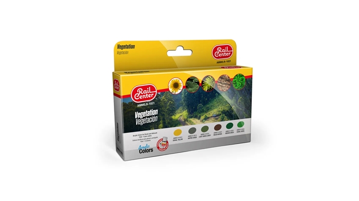 Ammo By MIG 4601021 Vegetation, farvesæt 