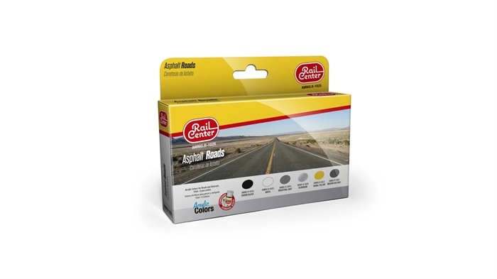 Ammo By MIG 4601025  Asfalterede veje, farvesæt 