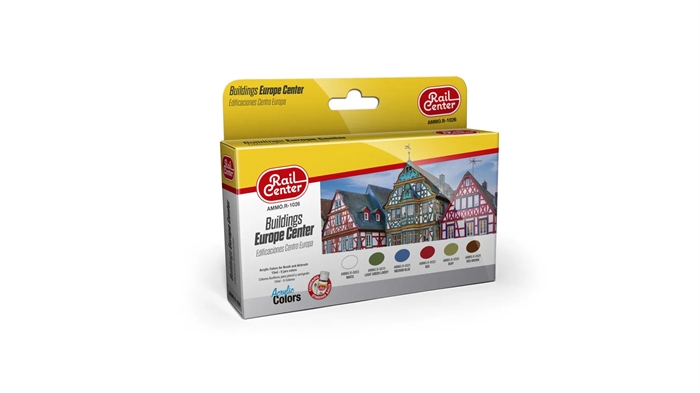 Ammo By MIG 4601026 Centraleuropæisk bygninger, farvesæt 